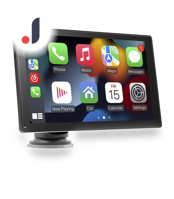 IPS HD Car Radio with Mirrorlink, Smart BT, FM, USB, AUX, TF, Wireless Carplay, Android Auto — Stereo Receivers, Auto Launcher