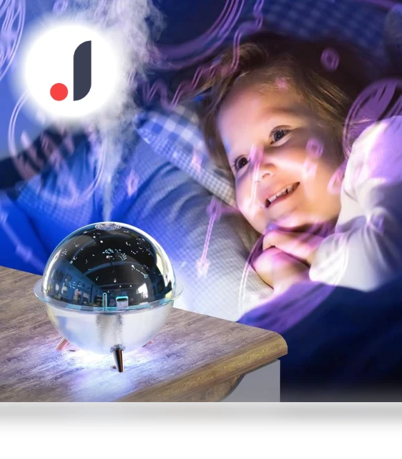 Mini Projection Starry Sky Lamp with Humidifier — Night Lights, DC-HOME-4