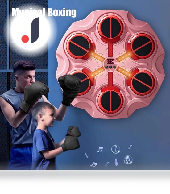 Musical Boxing Target with Light Effect — Boxing Training Gear, Dainty