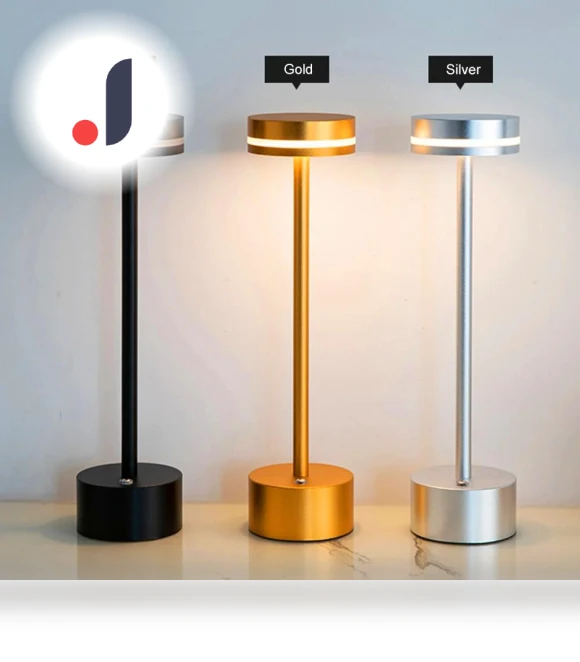Retro LED Rechargeable Touch Desk Lamp — Desk & Table Lighting, World Auto Parts