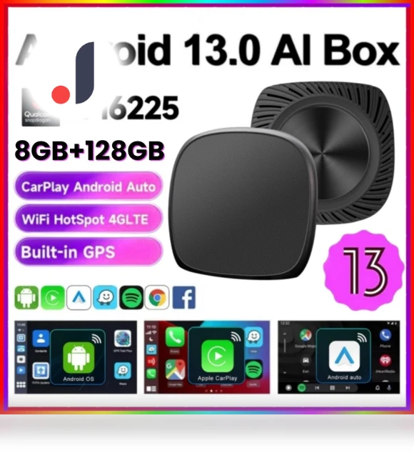 Smart CarPlay Ai Box — Stereo Receivers, Auto Accessories Home