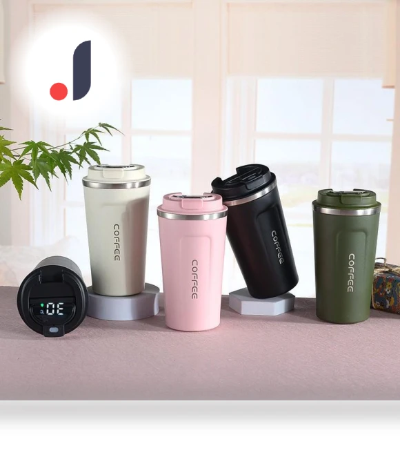 Smart Temperature Coffee Thermos — Travel Drinkware, Perfect choice for your home