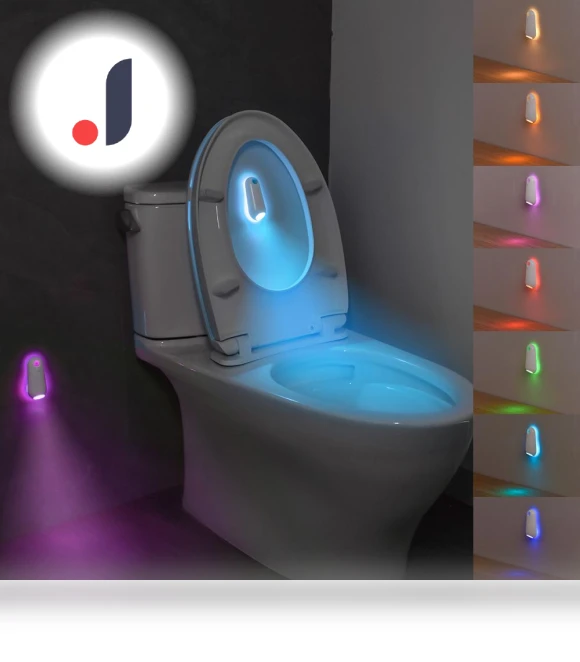 Toilet Seat Motion Sensor Night Light — Night Lights, JOHO - CarGear