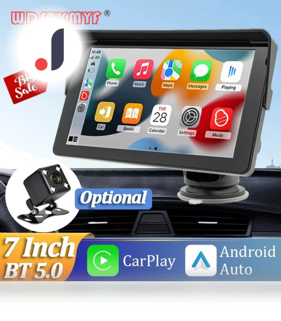 Universal 7-inch Car Multimedia Receiver — Stereo Receivers, Auto Accessories Home