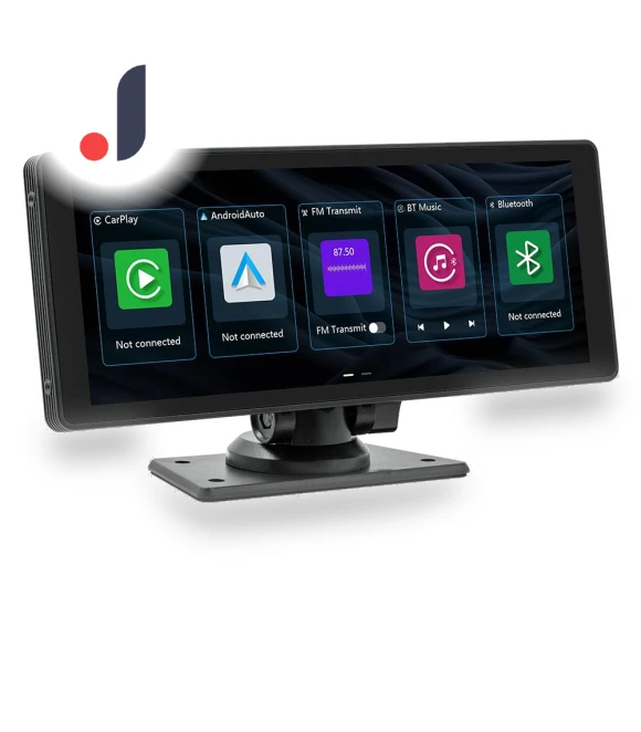 Widescreen Wireless Portable Car Radio Receiver — Stereo Receivers, Auto Launcher
