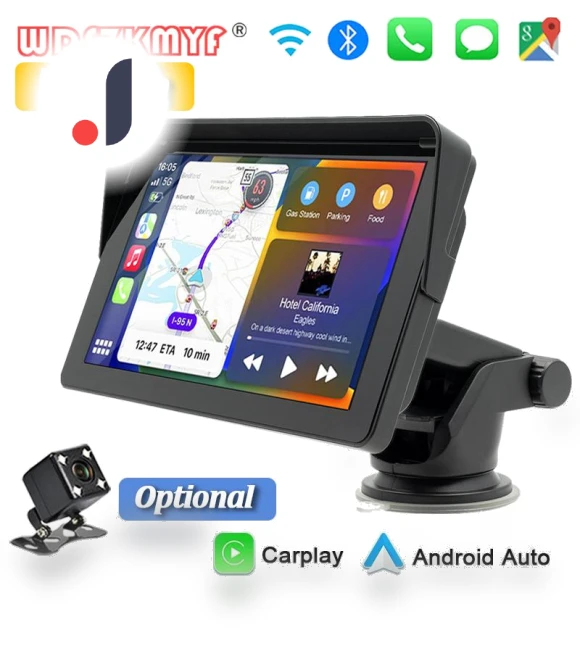 Wireless 7-inch Car Radio — Stereo Receivers, Auto Accessories Home