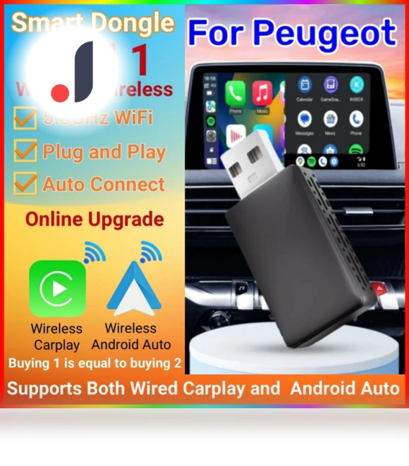 Wireless Android Auto & Carplay Adapter — Phone Accessories, Auto Accessories Home