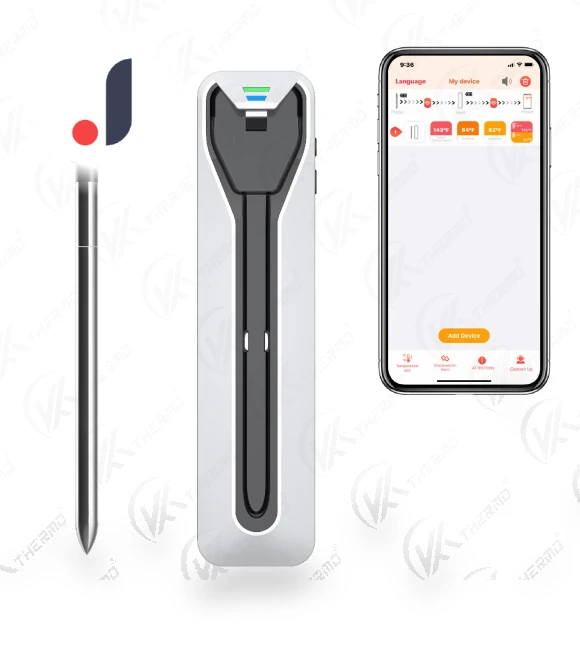 Wireless Meat Thermometer — Grill Thermometers, DC-HOME-4