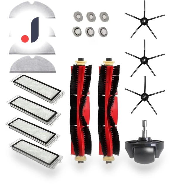 20-Piece Accessory Kit for Roborock Robot Vacuum — Smart Cleaning Robots, MyAyd-Home