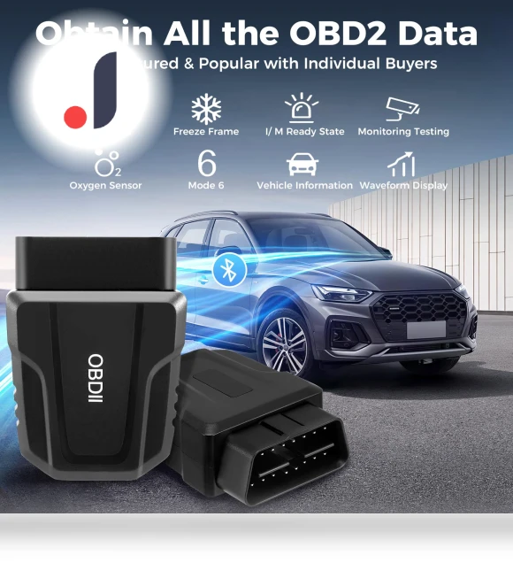 Bluetooth 5.4 Car OBD2 Scanner — Code Readers & Scan Tools, Dream Garage