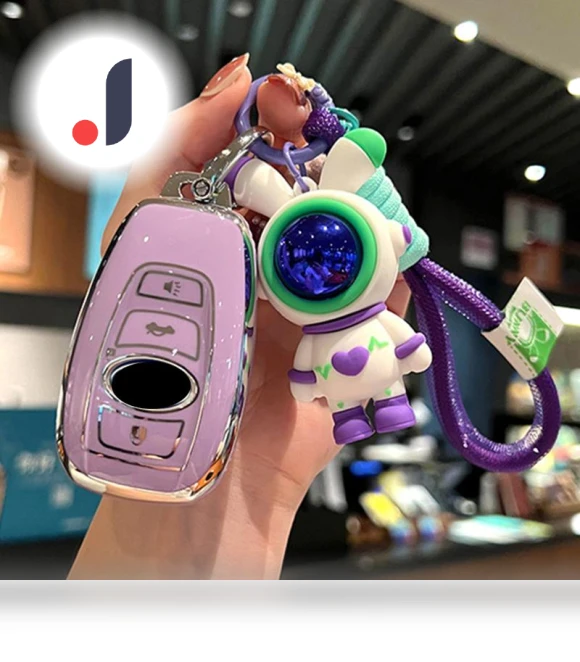 Car Smart Key Case Cover Shell — Key Holders & Accessories, Auto Parts Decorate