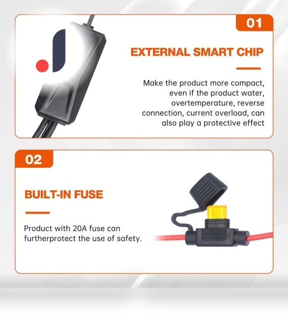 Intelligent Motorcycle Battery Charger — Chargers, Dream Garage