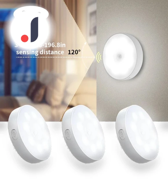 LED Motion Sensor Light Night Light — Night Lights, JOHO - CarGear