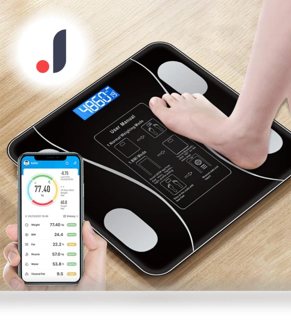 Smart Body Fat Scale — Body Composition Analysis, JOHO - CarGear
