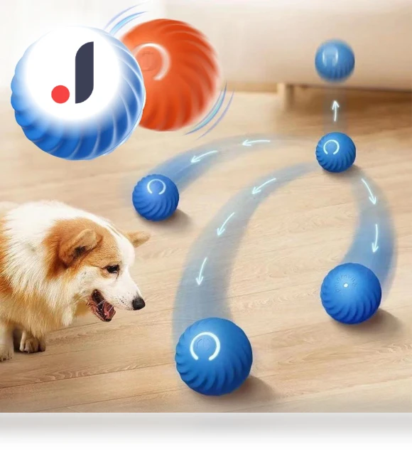 Smart Pet Toy Ball — Interactive Animal Companions, Clock-Mall