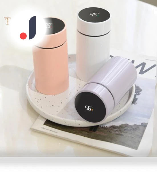 Smart Temperature Display Coffee Mug — Beverage Warmers, Hi Cutie