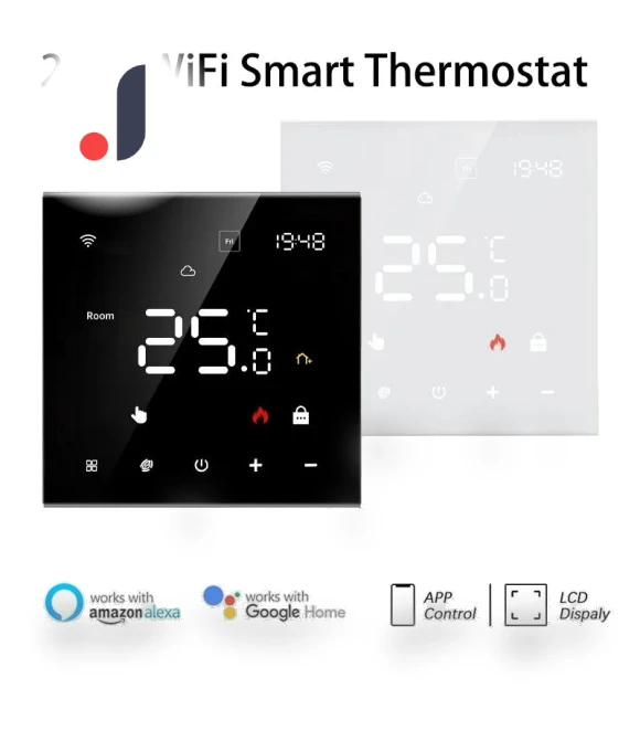 Smart Thermostat for Water Electric Gas Boiler — Home Climate Control, Build My Home