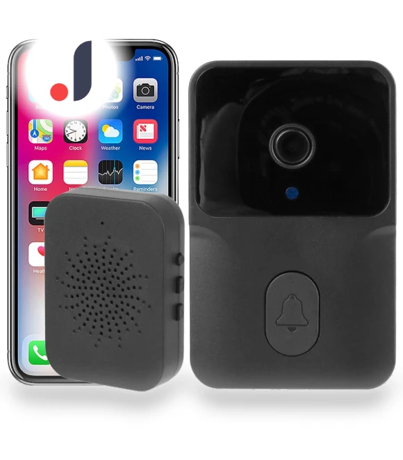 Smart Wireless 1080P HD Video Doorbell Camera — Smart Home Security, DC-HOME