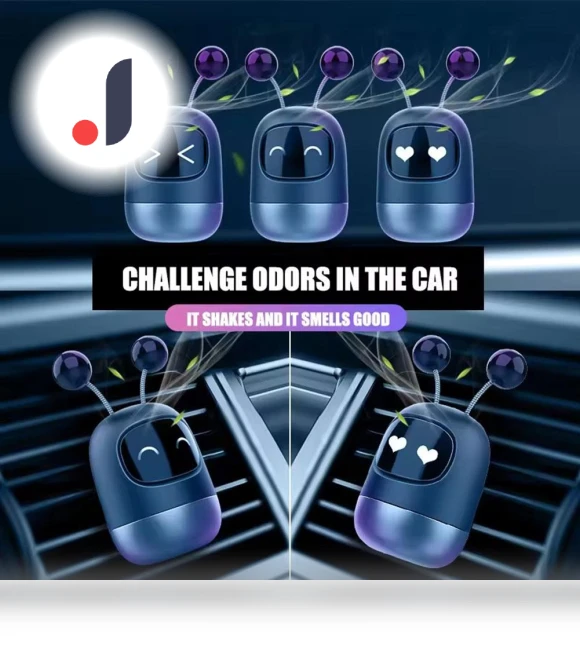 Swinging Robot Car Aromatherapy — Car Air Fresheners, Dream Garage