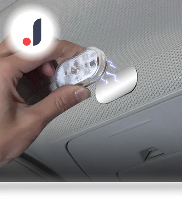Wireless LED Magnetic Touch Light — Courtesy Lamp, Dream Garage