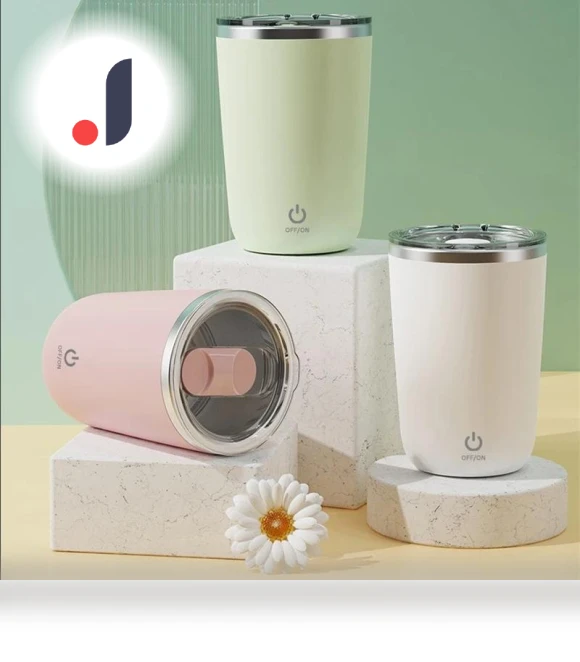 Automatic Stirring Mug — Beverage Warmers, DC-Home-2
