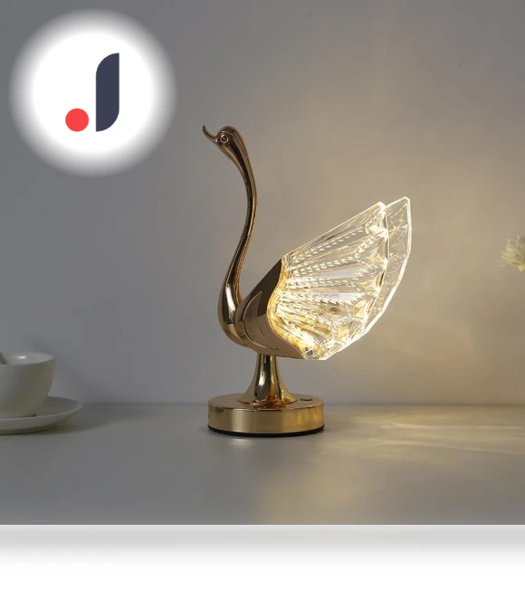 Decorative LED Table Lamp — Desk & Table Lighting, Chic Home