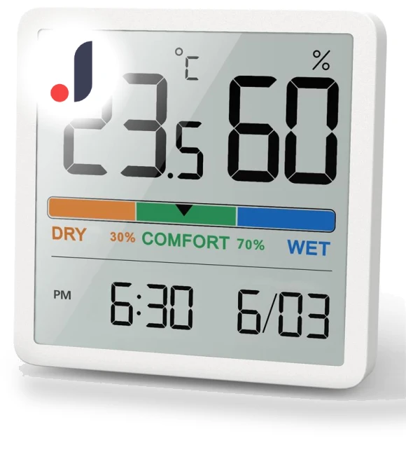 Digital Hygrometer and Thermometer — Humidity Meters, X-REAKO Global Car Radio
