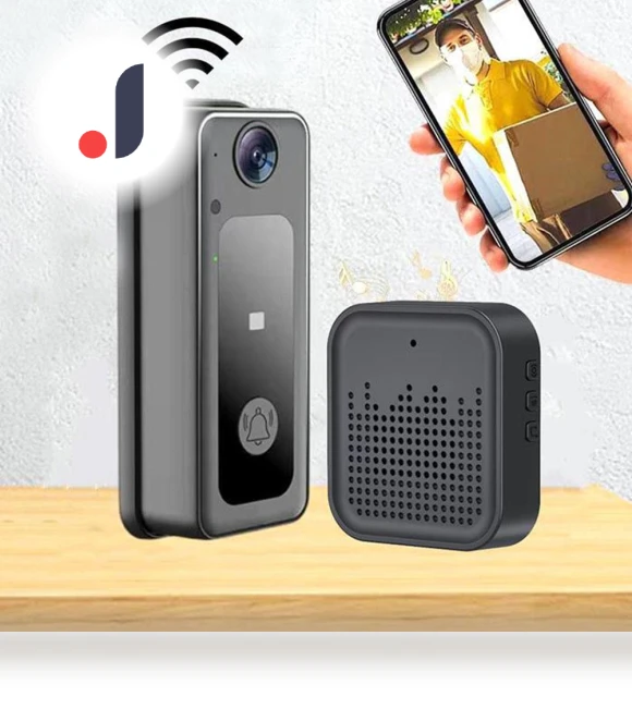 High Definition Wireless Video Doorbell — Smart Home Security, Chic Home