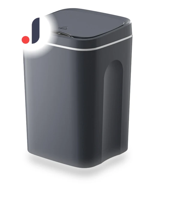 Large Capacity Smart Trash Bin Sensor — Kitchen Cans, CosyHome