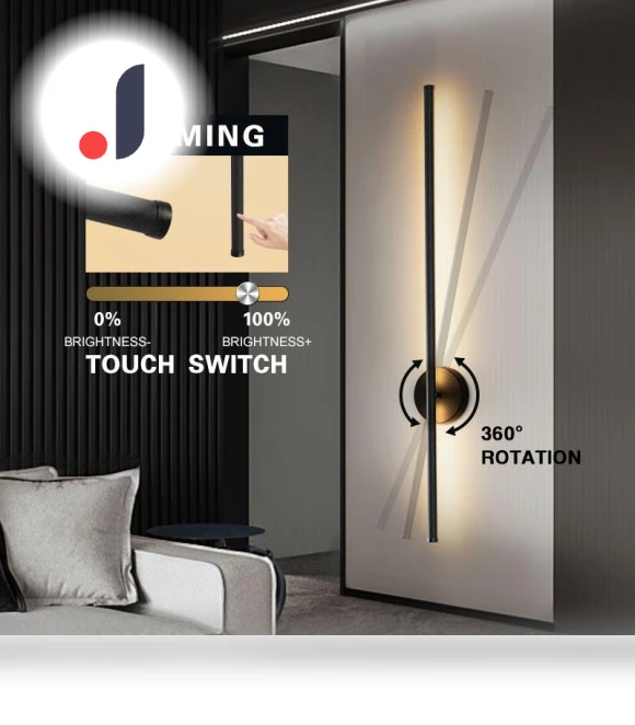 Modern LED Touch Dimmable Wall Light — Wall Lighting, Chic Home