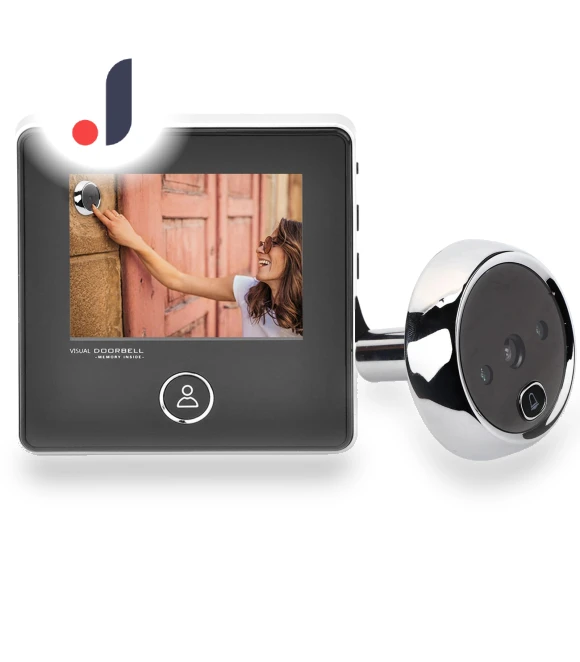 Smart Door Viewer with Night Vision — Smart Home Security, GoolRC