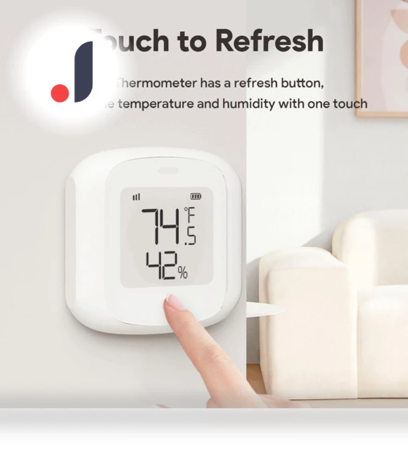 Smart WiFi/ZigBee Temperature and Humidity Sensor — Home Climate Control, ToyousoniC