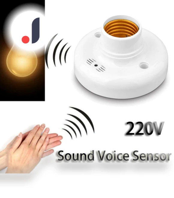 Voice Controlled LED Lamp Socket Switch — Smart Home Modules, Linfan