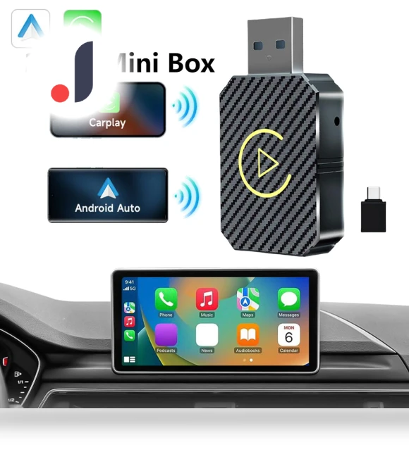 Wireless CarPlay Android Auto Adapter — Phone Accessories, Popular House