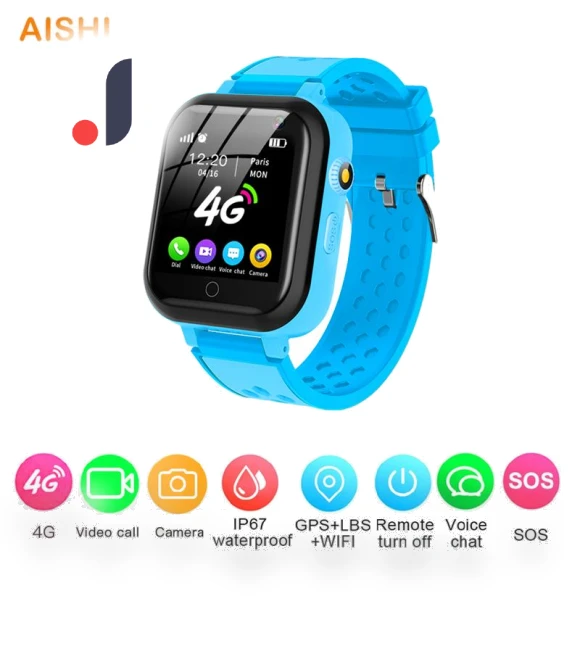 4G Waterproof Kids Smart Watch with GPS Tracker — Wearable Accessories, Tiktop2