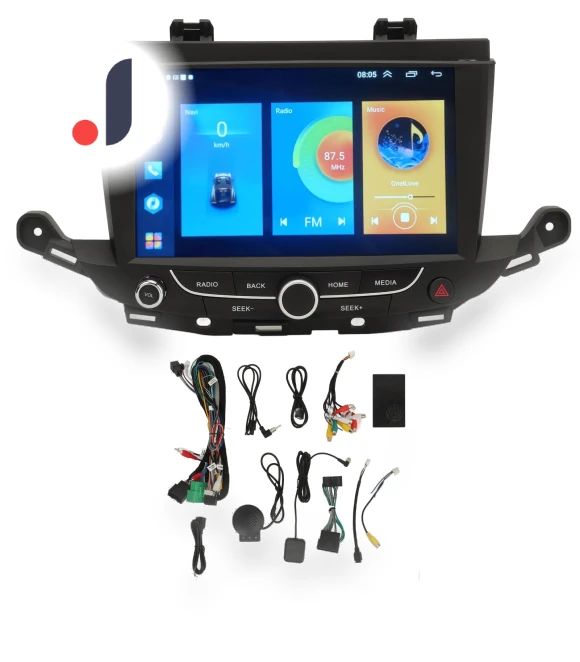 9-inch Wireless Carplay GPS Navigation HD Touchscreen Multimedia Player — Stereo Receivers, Koogeelife