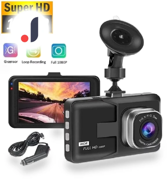 Automotive Dual Camera Full HD Dash Cam — Dashboard Cameras, Carsun