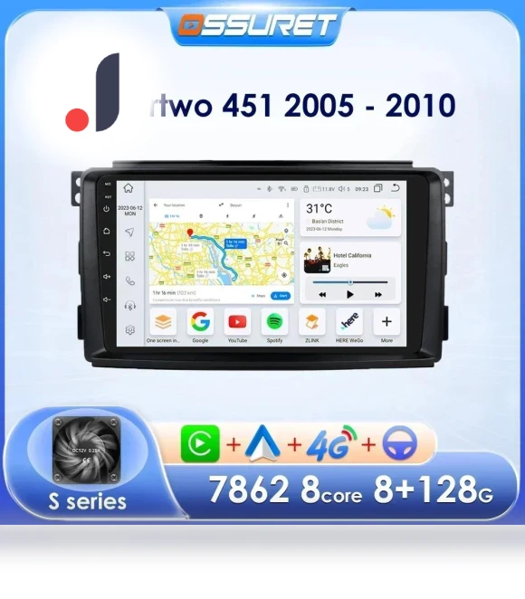 Carplay Android 13 Car Radio — Stereo Receivers, OSSURET