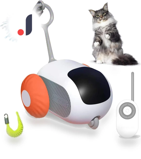 Interactive Smart Toy Car for Cats and Dogs — Interactive Animal Companions, Smart Pet Supplies