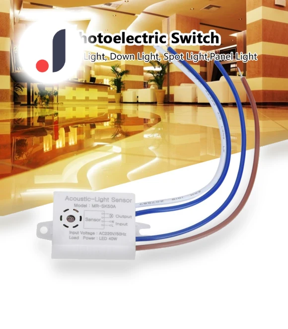LED Sound and Light Control Switch — Ceiling Fan Wall Controls, AYEVIN Life Gadgets