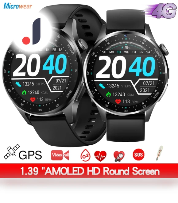 Smart Watch for Kids with GPS and Video Calls — Smartwatches, Tiktop2