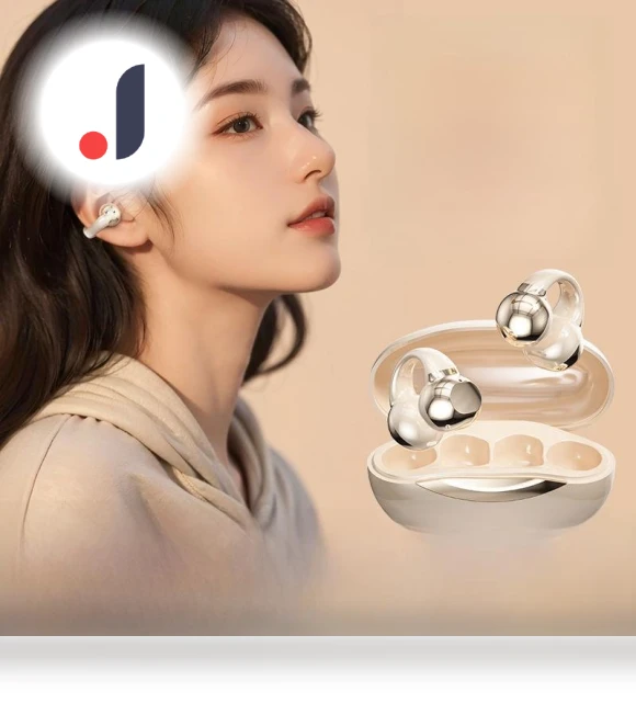 Wireless Clip-On Headphones — Over-Ear Headphones, Pento Smart