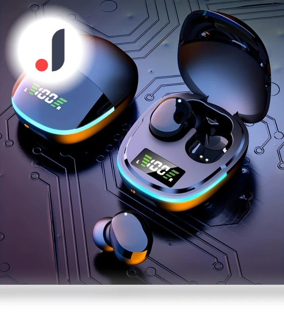Wireless Headset with LED Display — Headsets, E-Popularity