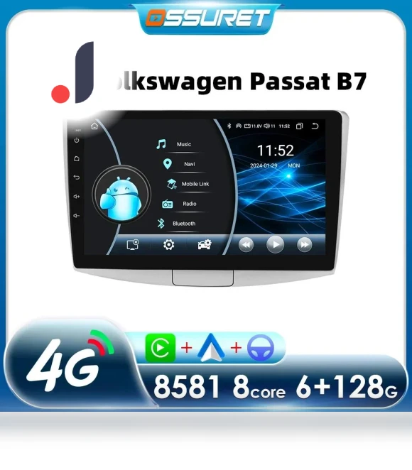 Android 13 Car Radio — Navigation & GPS Accessories, OSSURET