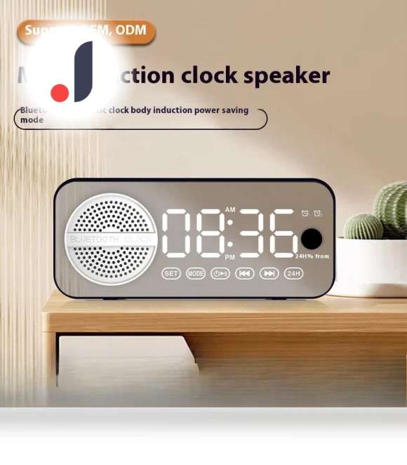 Bluetooth Speaker with Alarm Clock — Portable Audio, Wang Yi Yan Xuan