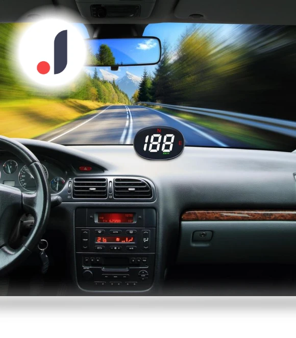 GPS Digital Speedometer with Projection Display — Speedometers, Timeless Home