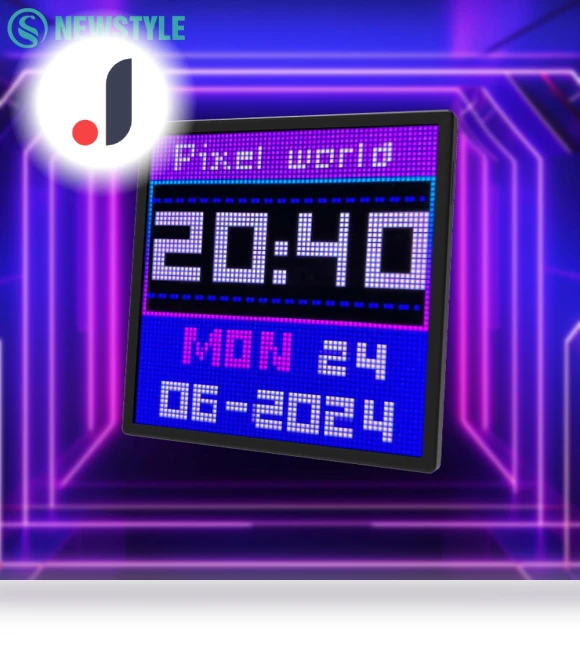 LED Pixel Art Display — Dot Matrix Modules, Modern Home Furnishing