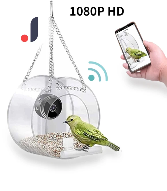 Smart Bird House Feeder with Camera — Backyard Birding, Pig Boutique