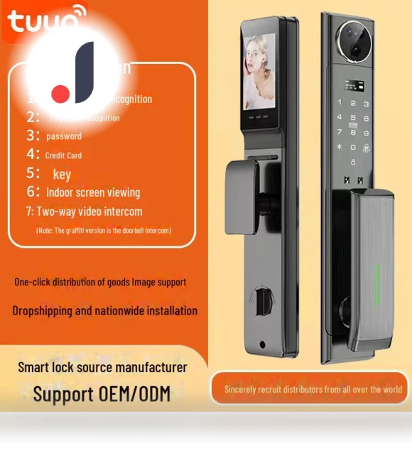 Smart Lock with Face Recognition — Smart Home Security, FluxZone