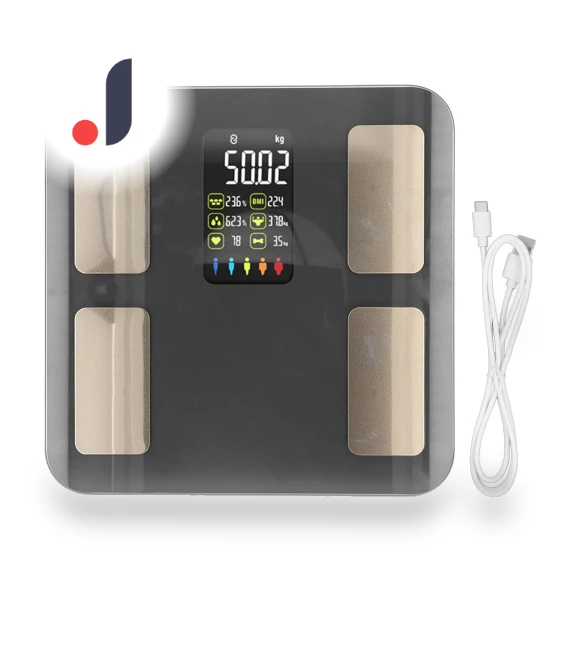 Smart Weight Scale with Color Display — Weight Management Tools, KONNWEI